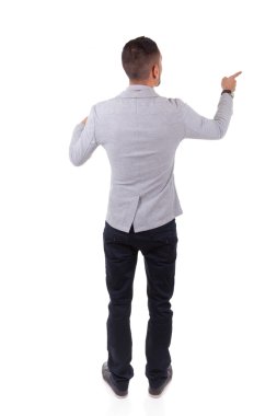 farklı bir şekilde arasında tereddüt genç Afro-Amerikan iş