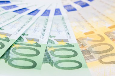 yere - Avrupa para birimi Euro banknot yayıldı