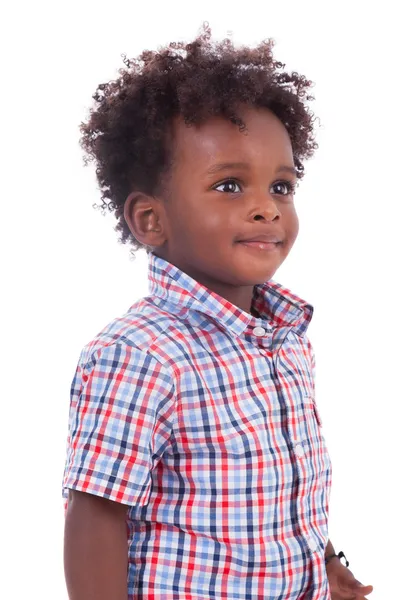 Retrato al aire libre de un niño afroamericano - Negro - chil — Foto de Stock