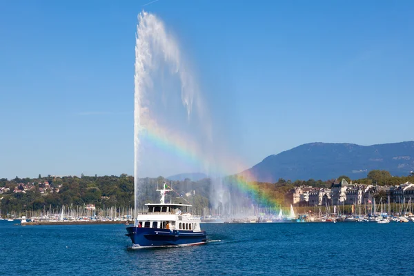 Genfer Brunnen — Stockfoto