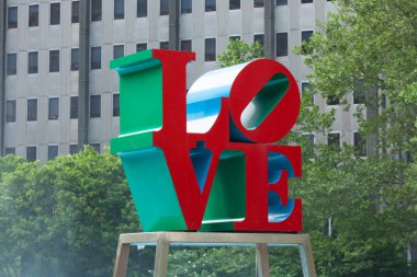 Philadelphia sevgi Parkı - pennsylvania - ABD