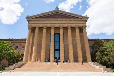 Philadelphia Sanat Müzesi giriş - pennsylvania - ABD