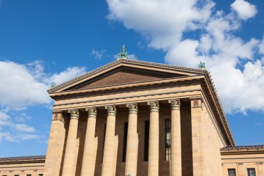 Philadelphia Sanat Müzesi giriş - pennsylvania - ABD