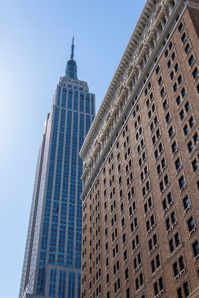 Empire State Building in Manhattan in New York City - USA