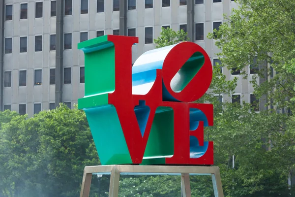 Филадельфия Love Park - Пенсильвания - США — стоковое фото