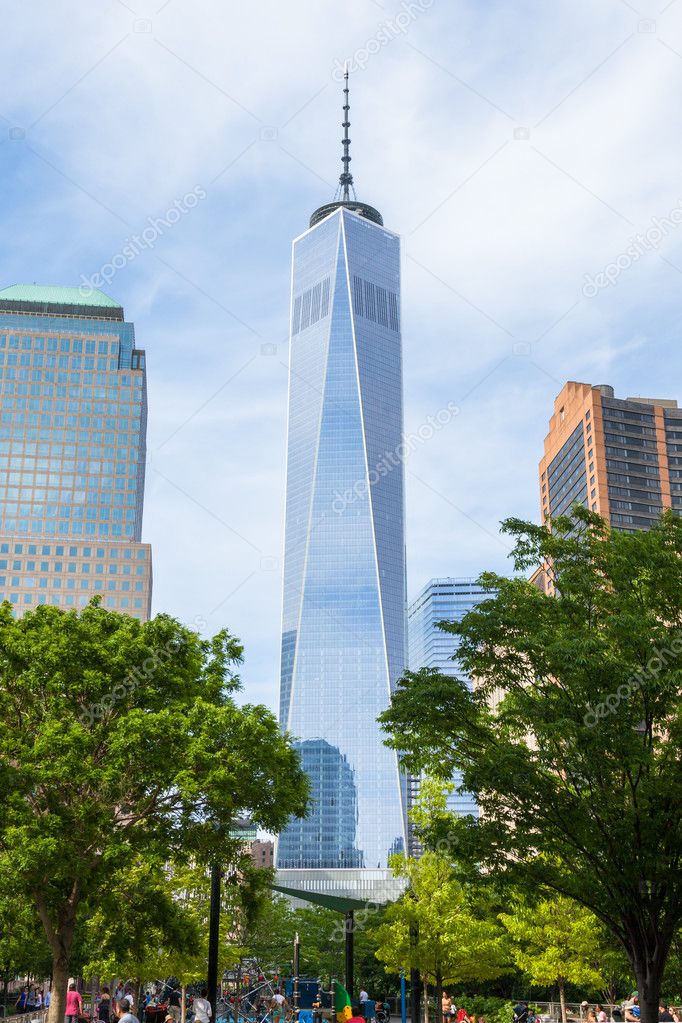 Manhattan skycraper, New York 