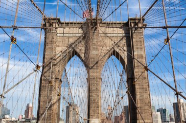 Brooklyn Köprüsü'nün new York - ABD