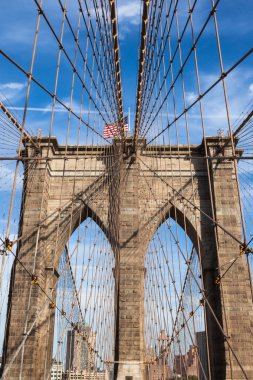 Brooklyn Köprüsü'nün new York - ABD