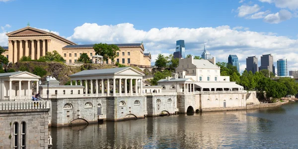 Philadelphia art museum waterfront - Pennsylvania - Stati Uniti — Foto Stock