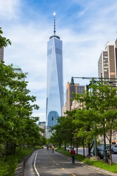 Rascacielos de Manhattan, Nueva York — Foto de Stock