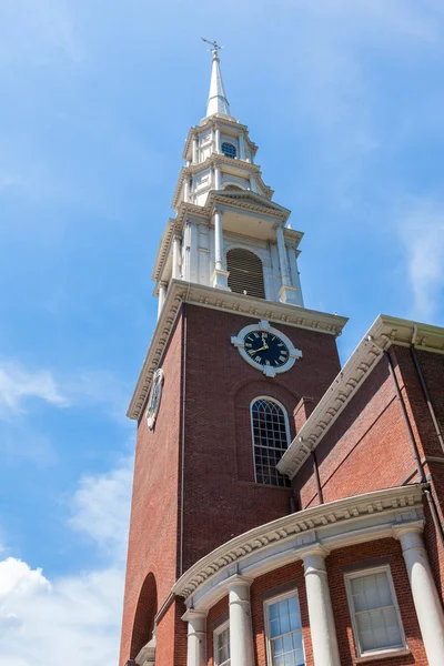 Starý dům Jižní setkání v Bostonu — Stock fotografie