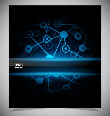 düz renkli abstract techno arka plan