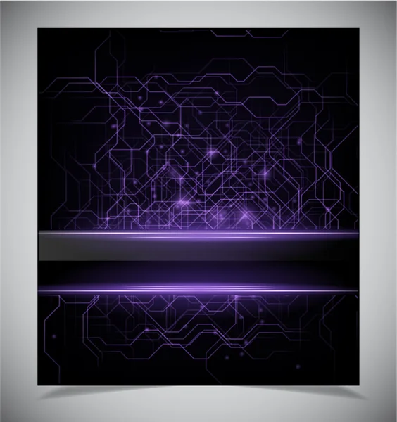 Abstract glowing background — Stock Vector