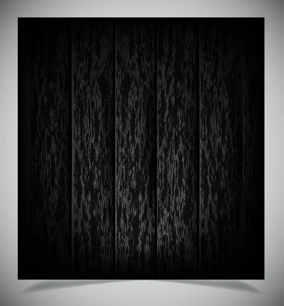 Abstract dark wood background — Stock Vector