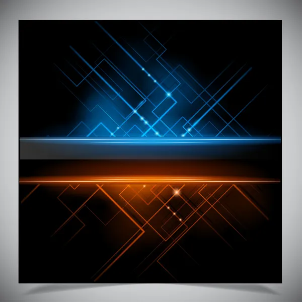 Abstract glowing background — Stock Vector