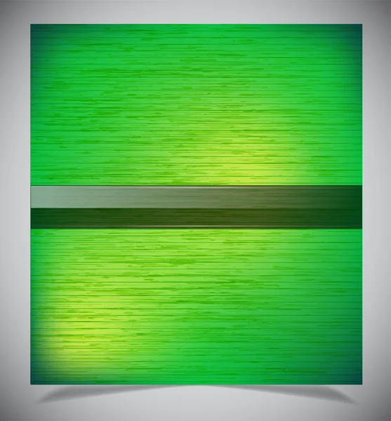 Abstrakte grüne Holz Hintergrund — Stockvektor