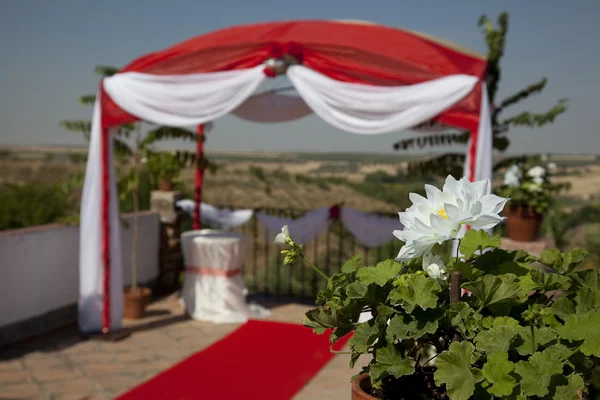 Tienda de boda — Foto de Stock