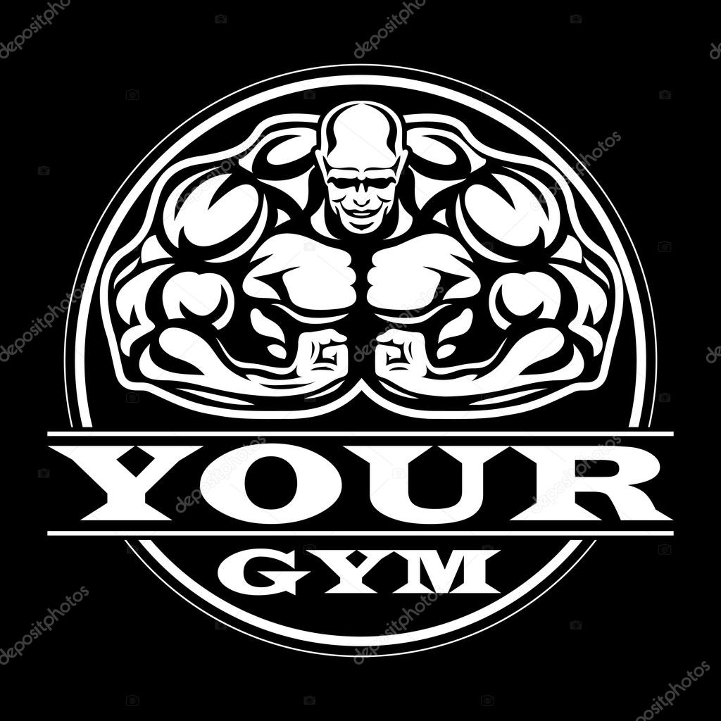 Gym logo template