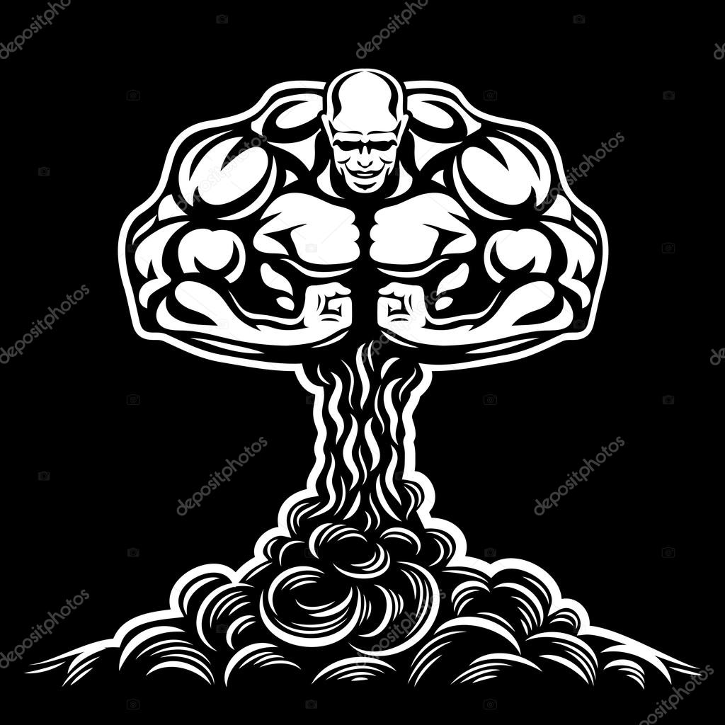 Nuclear explosion bodybuilder