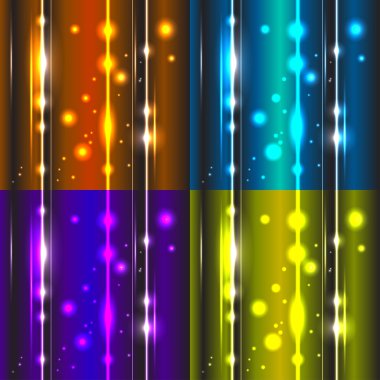 Soyut vektör arkaplan kümesi