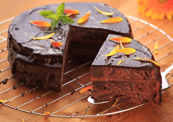 Sachertorte — Stockfoto