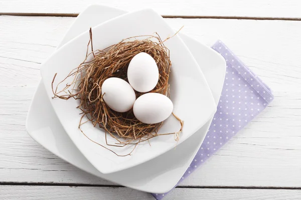 White Eggs — Stock Photo, Image