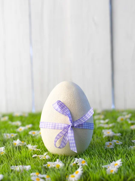 Easter Eggs In Grass — Stock Photo, Image