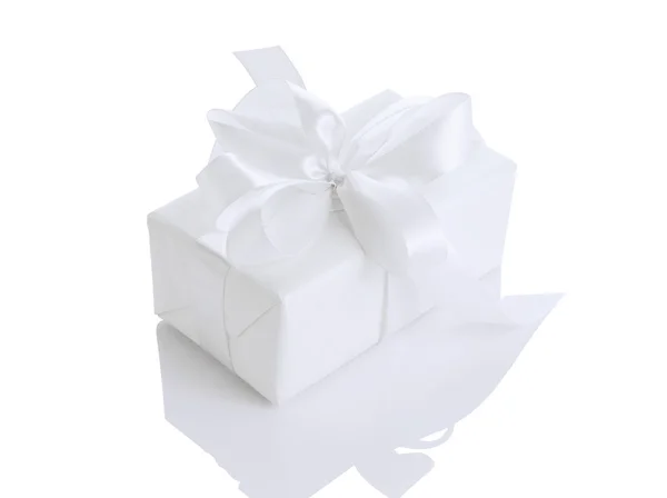 Coffret cadeau blanc — Photo