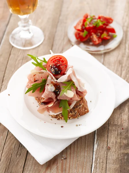 Parma Ham Sandwich — Stock Photo, Image