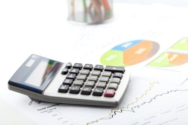 finansal veri analizi. Hesap makinesinde sayma.