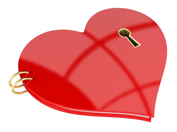 Cuore bloccato — Foto Stock