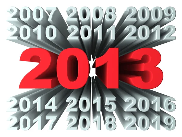 Año Nuevo 2013 — Foto de Stock