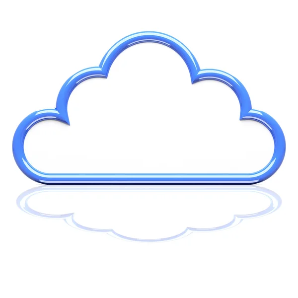 Cloud icon — Stock Photo, Image