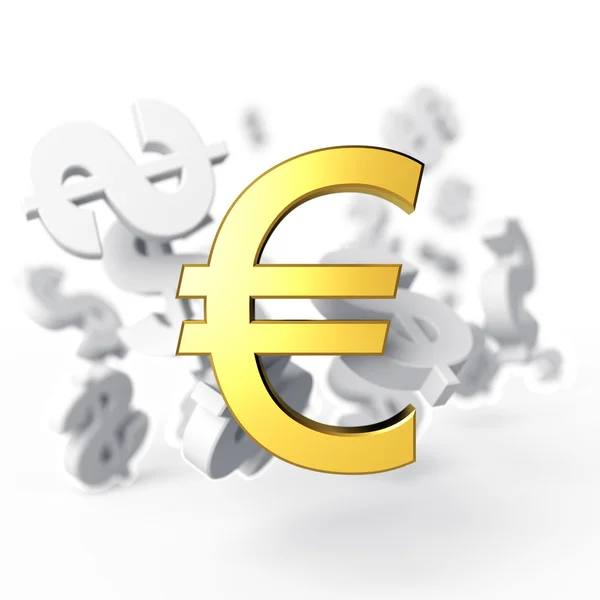 Euro-Zeichen — Stockfoto