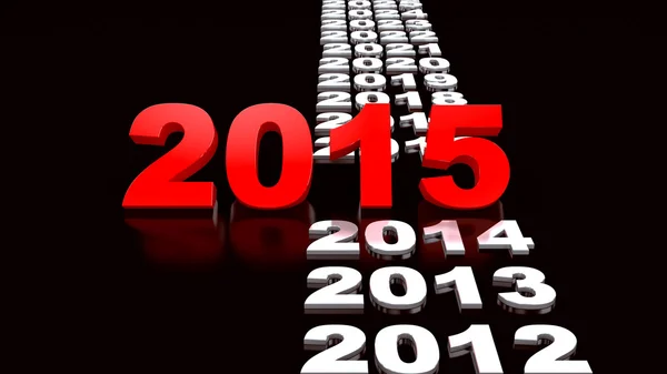 New year 2015 — Stock Photo, Image