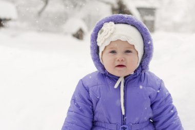 winte, küçük kız