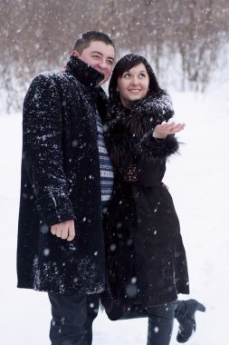 Birbirine aşık çift