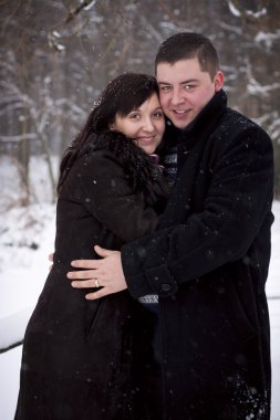 Birbirine aşık çift