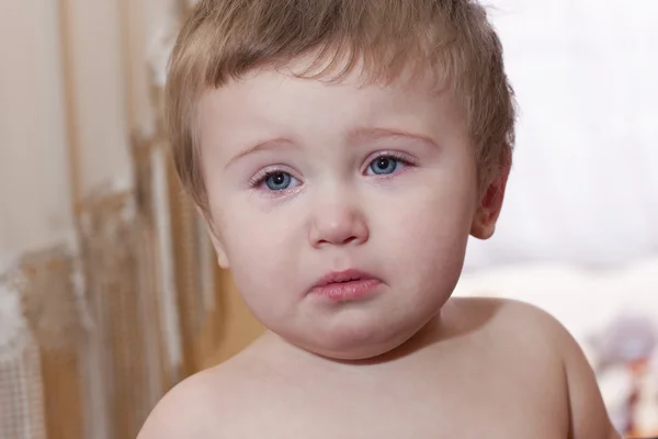 Bebê chorando — Fotografia de Stock