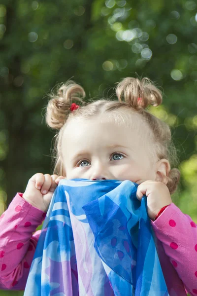 Portrait of a little girl — Stock Photo, Image