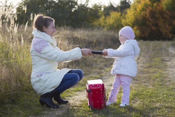 Moeder en kind — Stockfoto