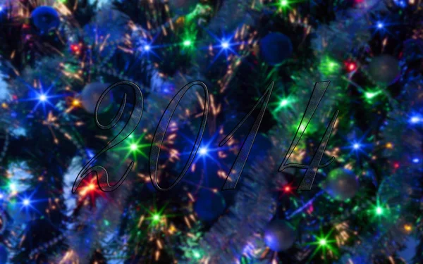 Luces de Navidad — Foto de Stock