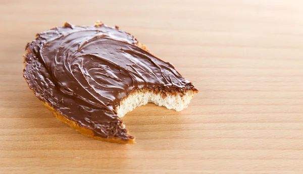 Bread with chocolate — Stock Photo, Image