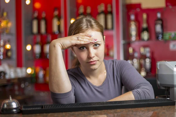 Tired girl — Stock Photo, Image