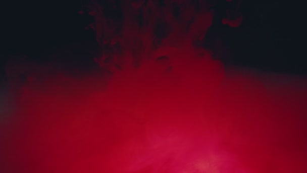 Punainen maali vedessä — kuvapankkivideo