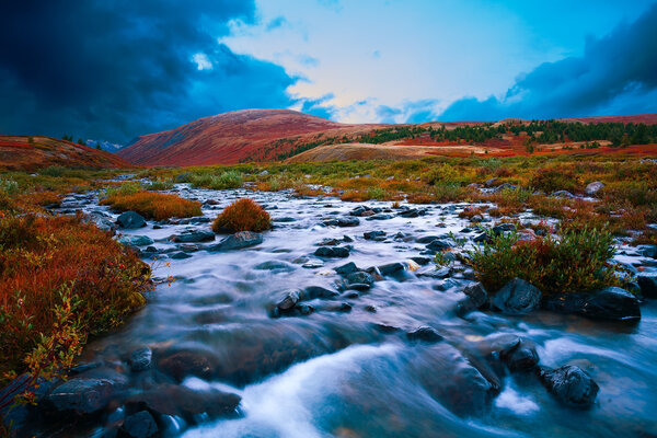 mountain river tundra