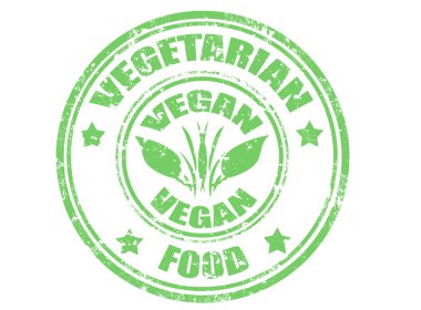 vegan damgası