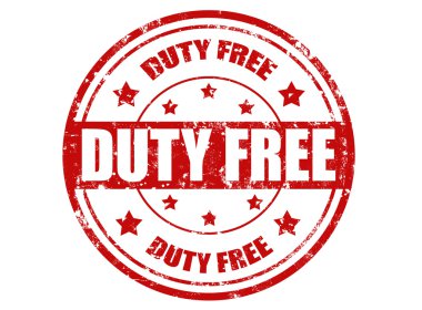 Duty free-stamp