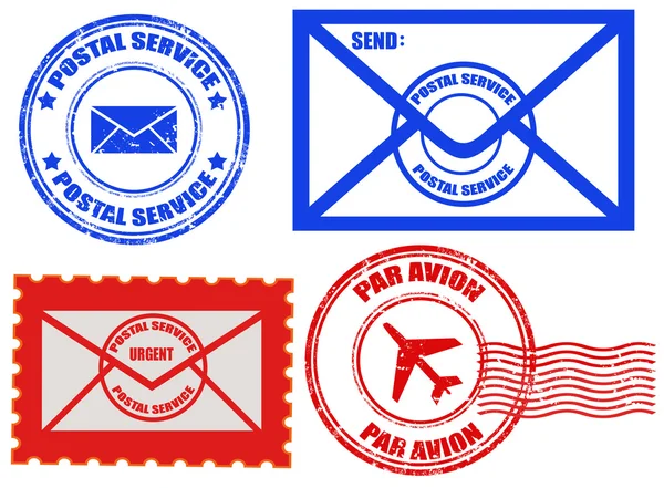 Serviços postais — Vetor de Stock