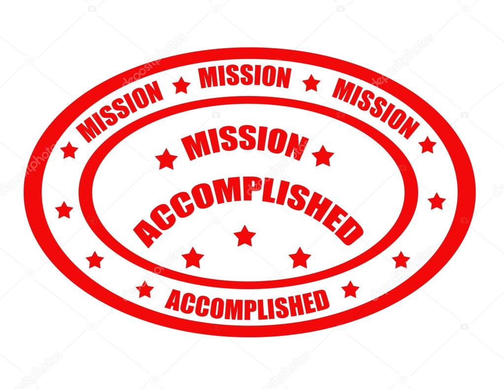 Mission Accomplished-stamp